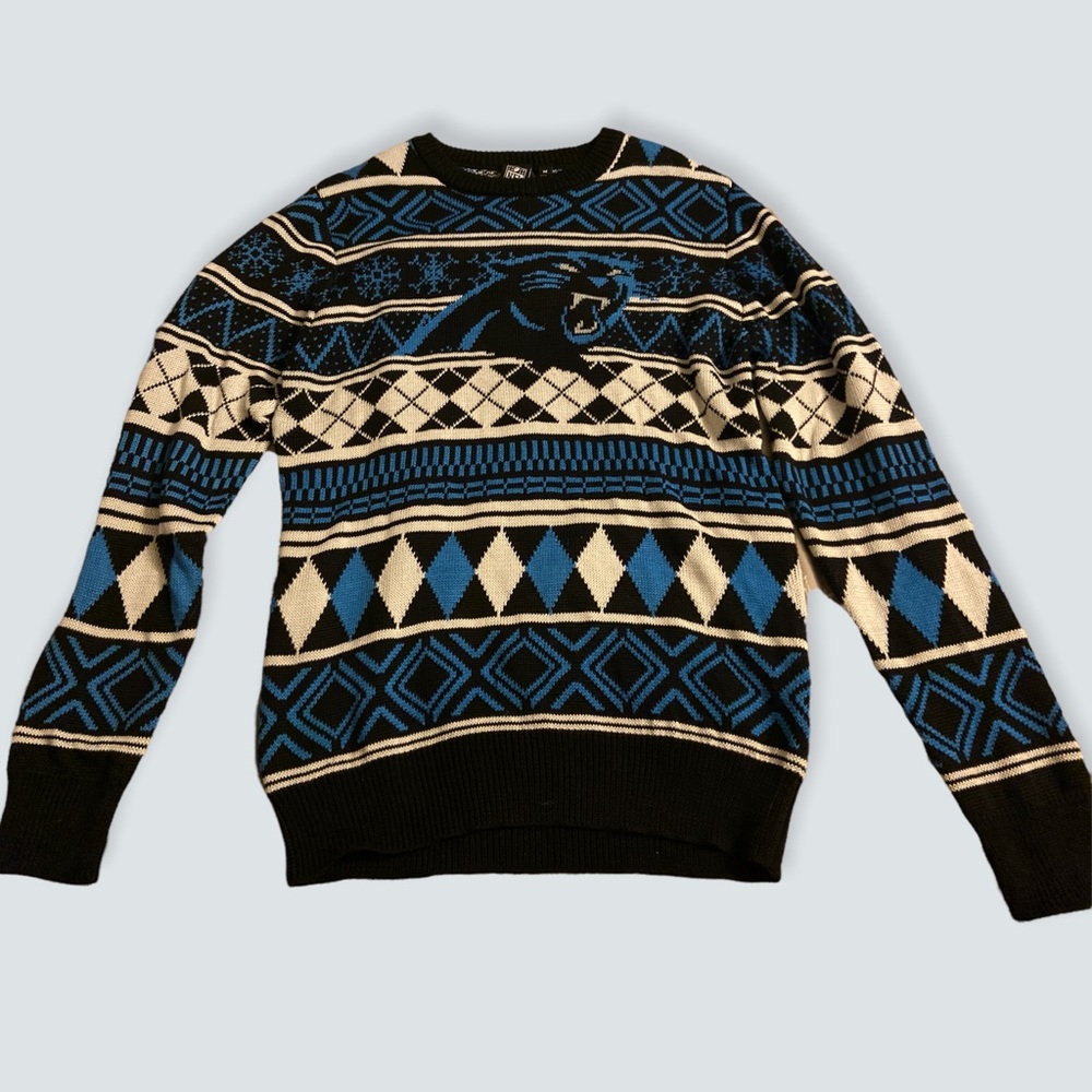 NFL Team Apparel Carolina Panthers crewneck sweater Men’s medium
